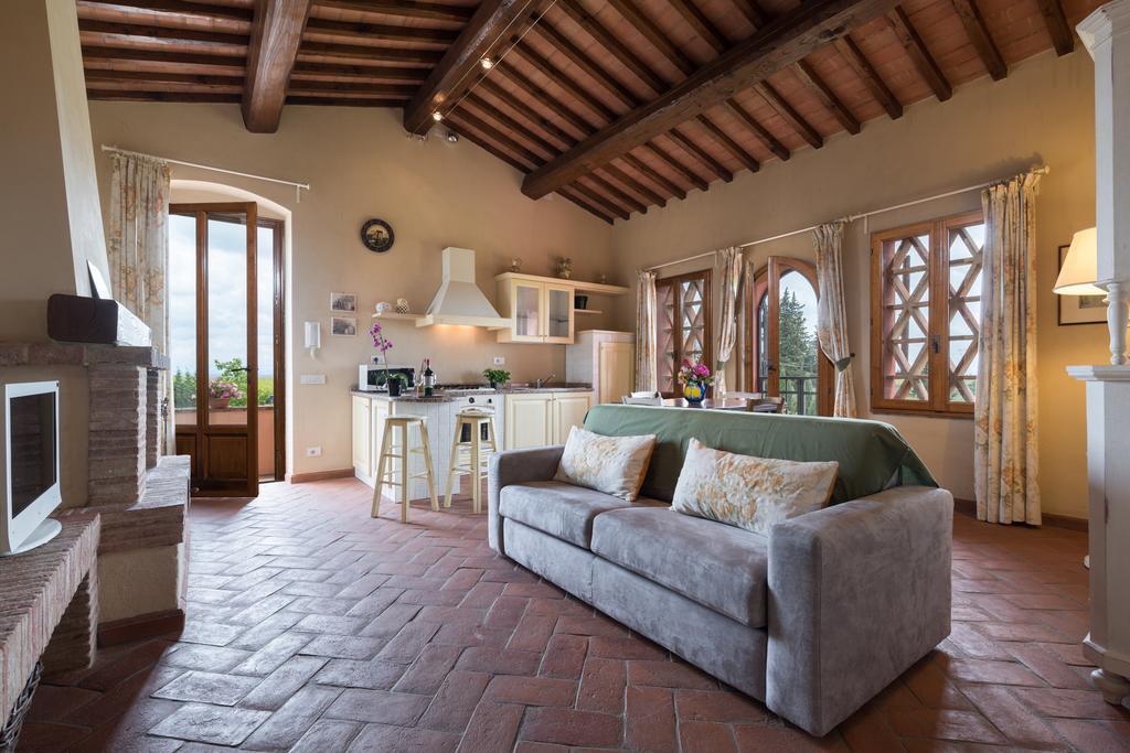 Villa Azienda Agrituristica Bellavista à Montespertoli Extérieur photo